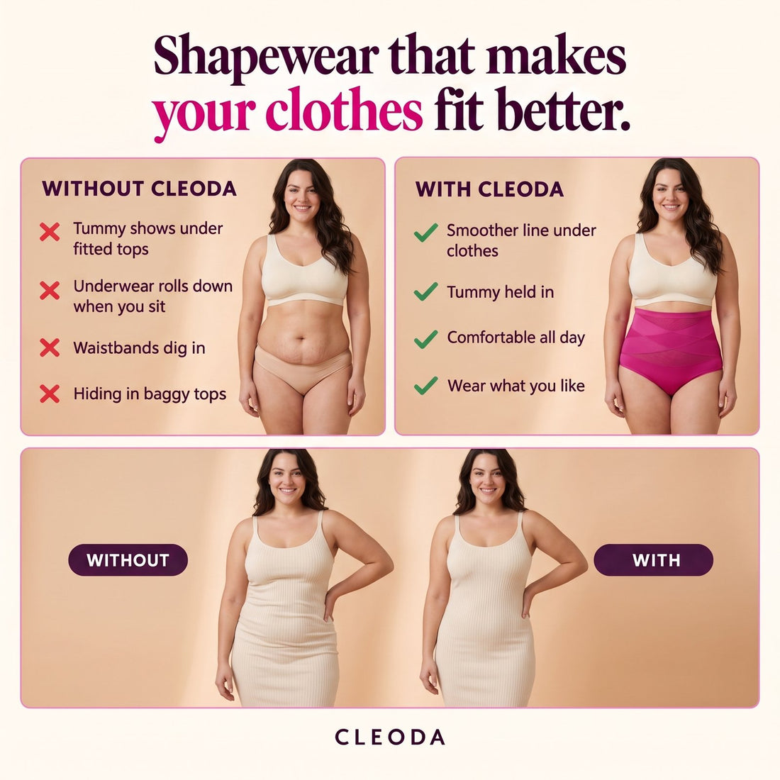 Cleoda Sculpt Brief