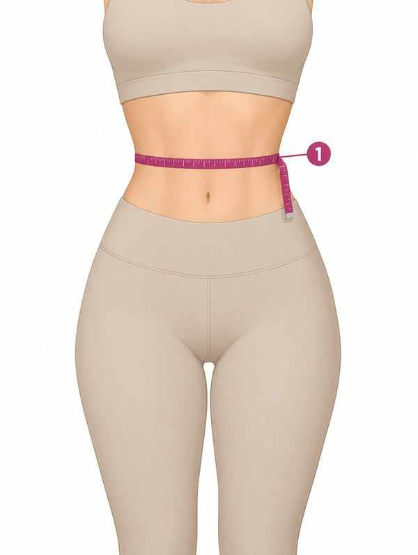Where to measure your waist